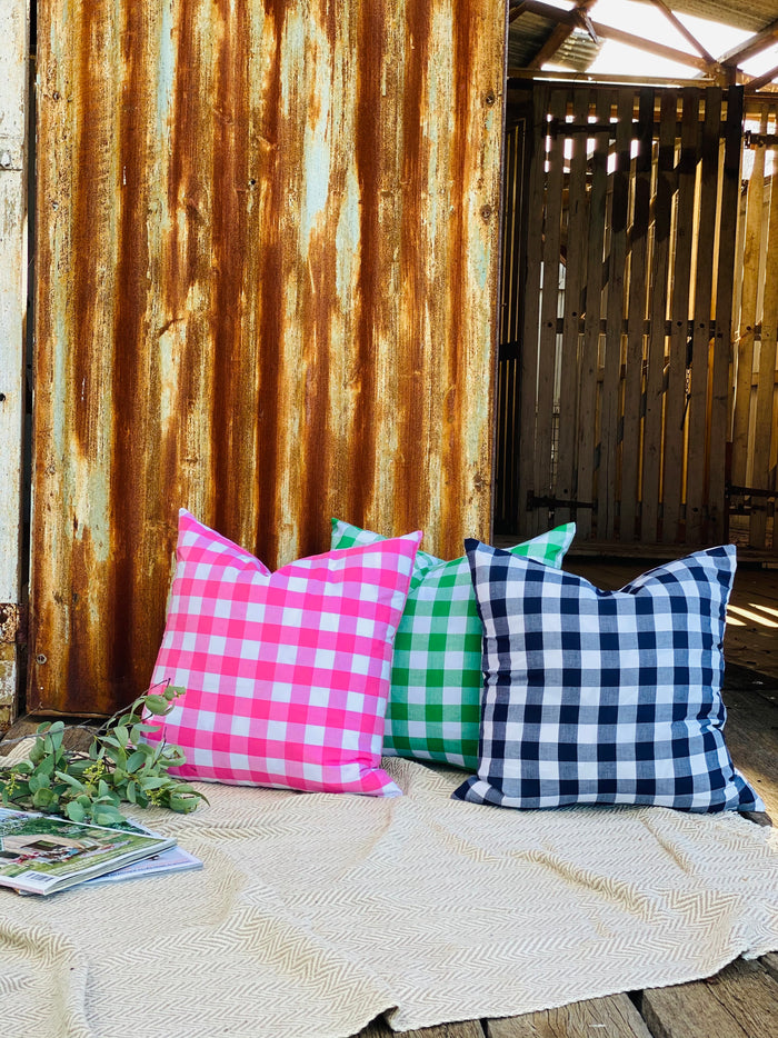 Gingham Cushions