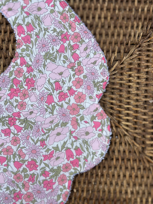 ‘Poppy & Daisy’ Liberty Bib