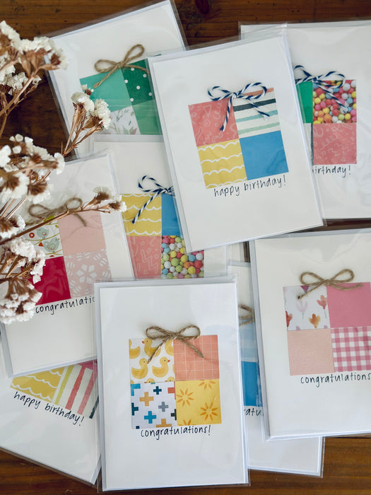Blank Celebratory Cards