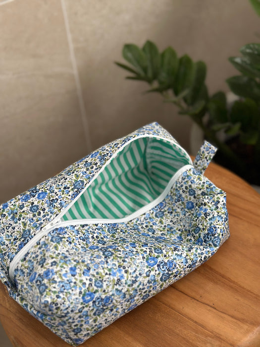 Emma & Georgina + Green Stripe Bag