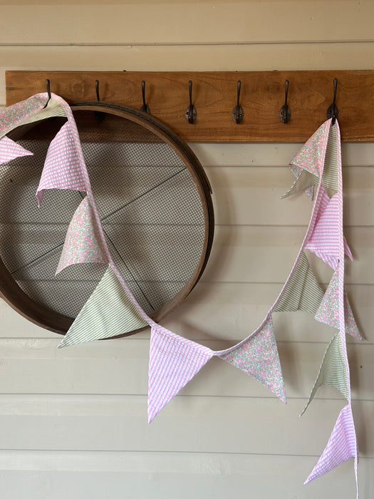 Betsy Pastel Pink Bunting