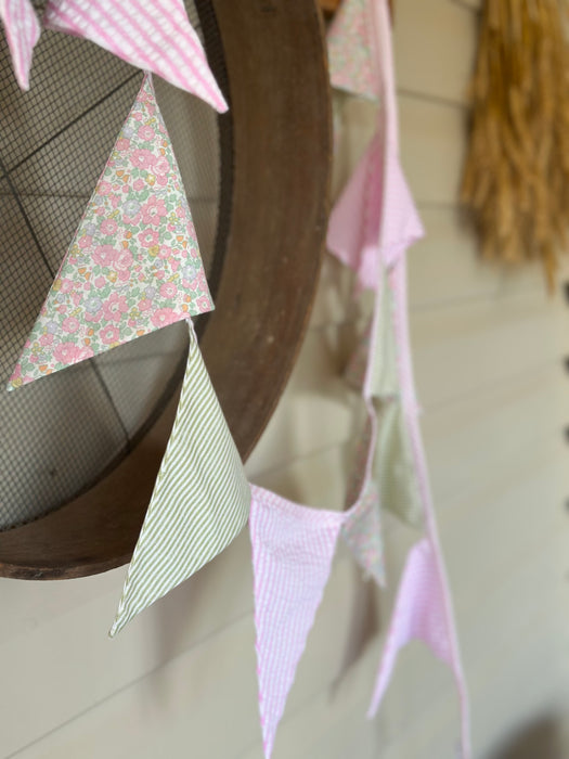 Betsy Pastel Pink Bunting