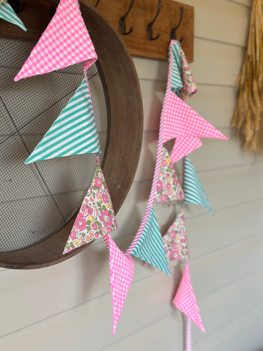 Betsy Pink Neon Bunting