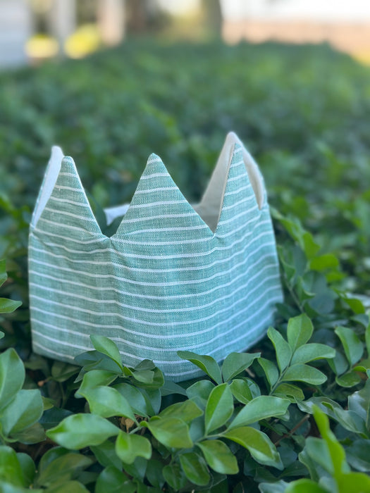 Green Stripe Crown