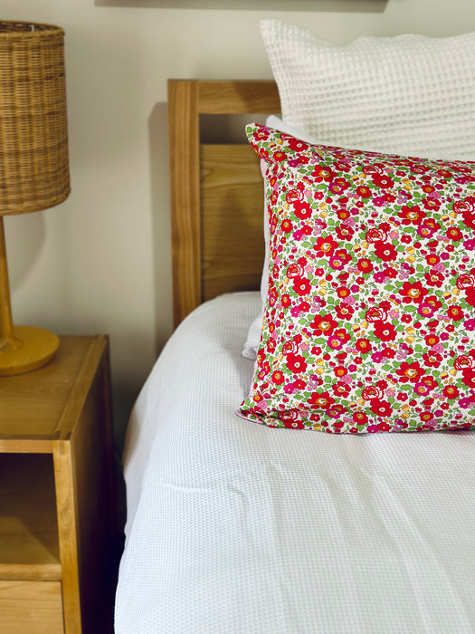 Betsy + Pink Gingham Standard Pillowcase