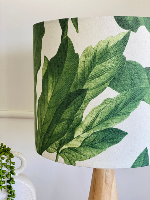 ‘Fiddle Leaf Green’ Lampshade - 30cm Shade